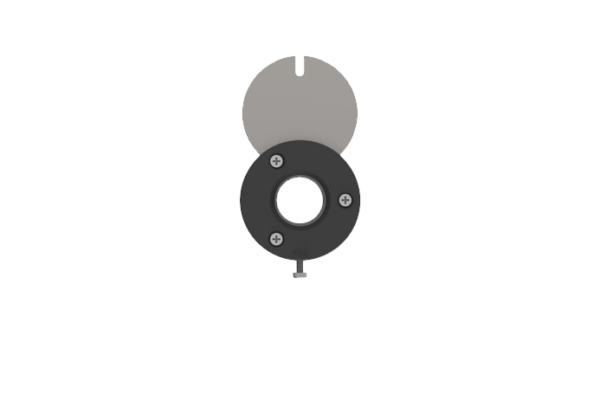 Technical specifications and dimensions of the VP-12-IR Series infrared inspection window by IRISS