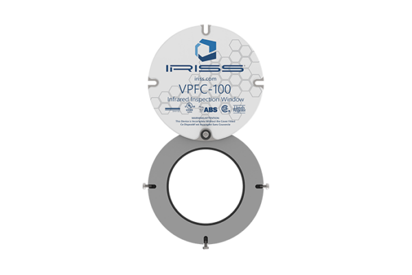 VPFC Series infrared inspection window by IRISS for stable and reliable electrical maintenance