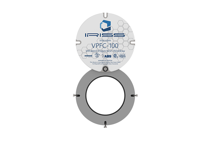 VPFC Series infrared inspection window by IRISS for stable and reliable electrical maintenance